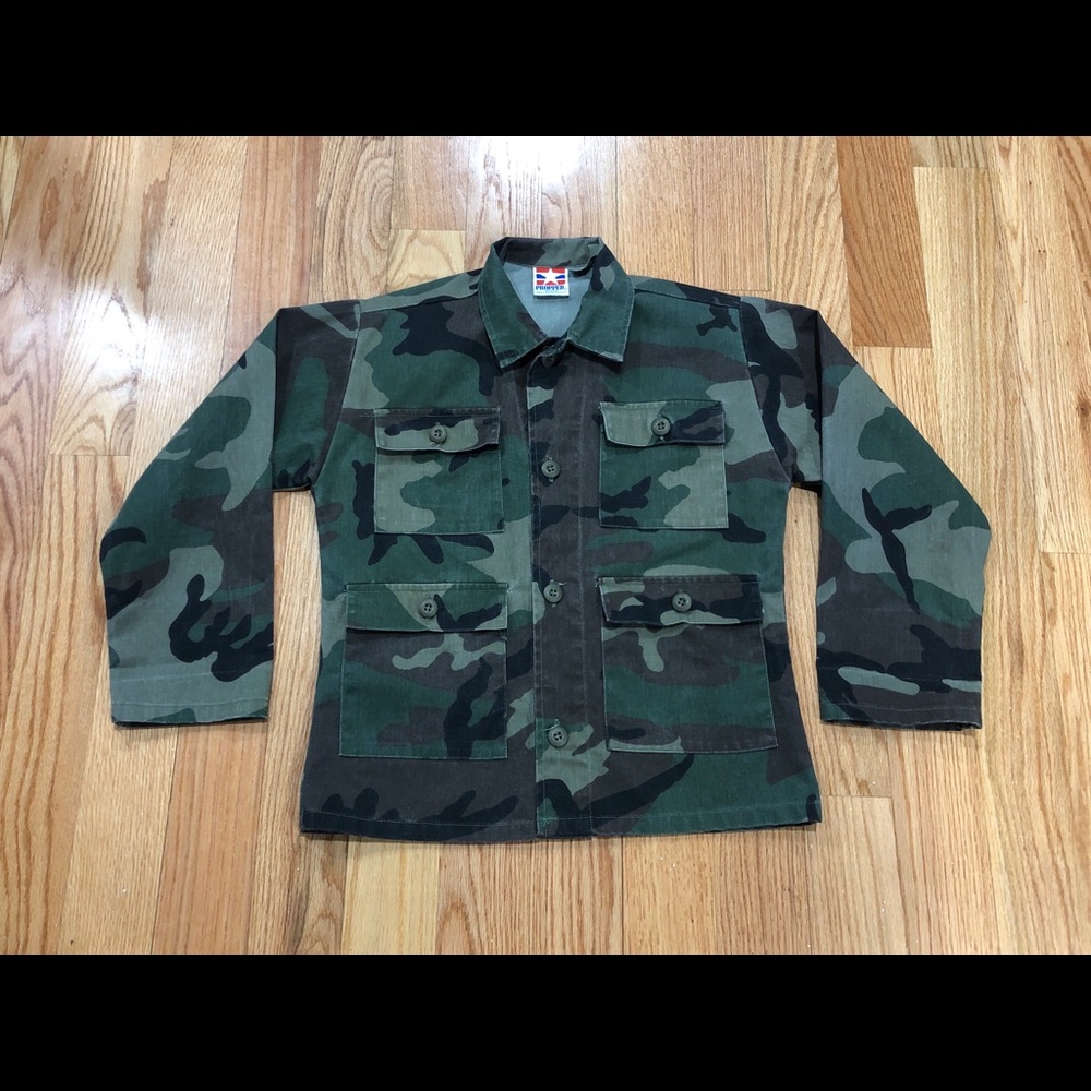 Propper Kids BDU Tactical Camo Coat - Size 14